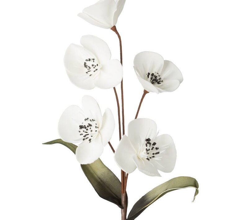 Kwiat dekoracyjny Flore 720 biały FI 13 X 82 CM – wnosi świeżość