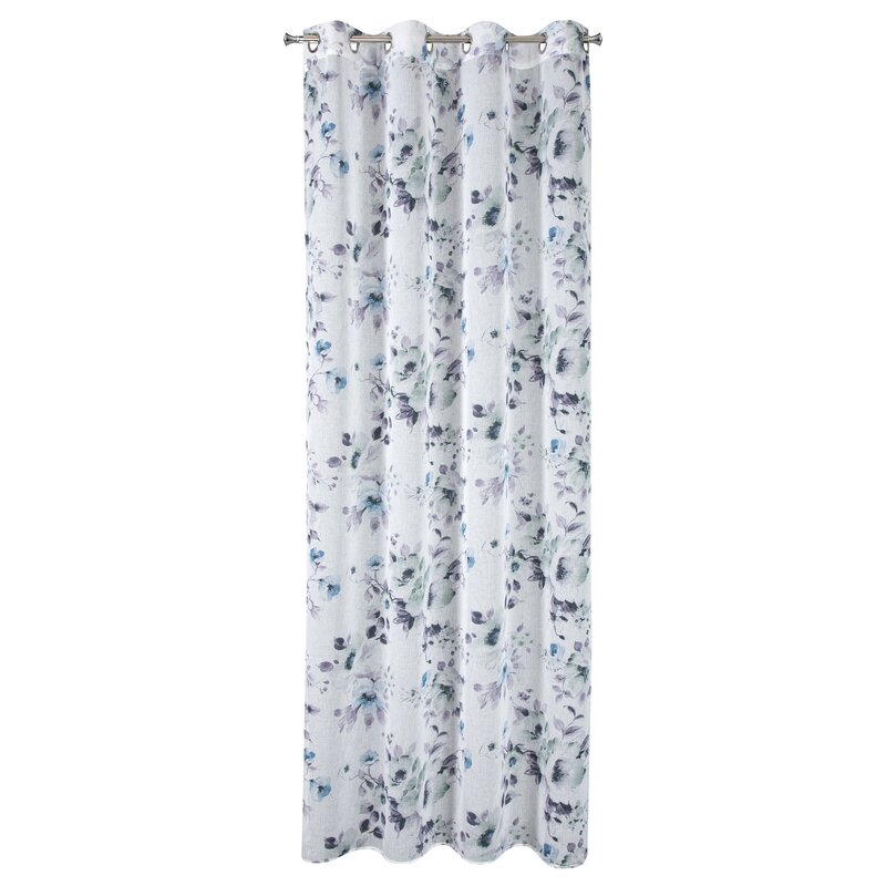 Zasłona gotowa NALA biała 135 X 250 CM – pięknie rozprasza światło