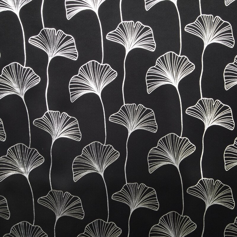 Zasłona gotowa czarna 135 x 250 cm – zaciemnia pomieszczenie