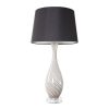 Lampa stojąca Megi czarna O 32 x 73 cm – subtelne doświetlenie