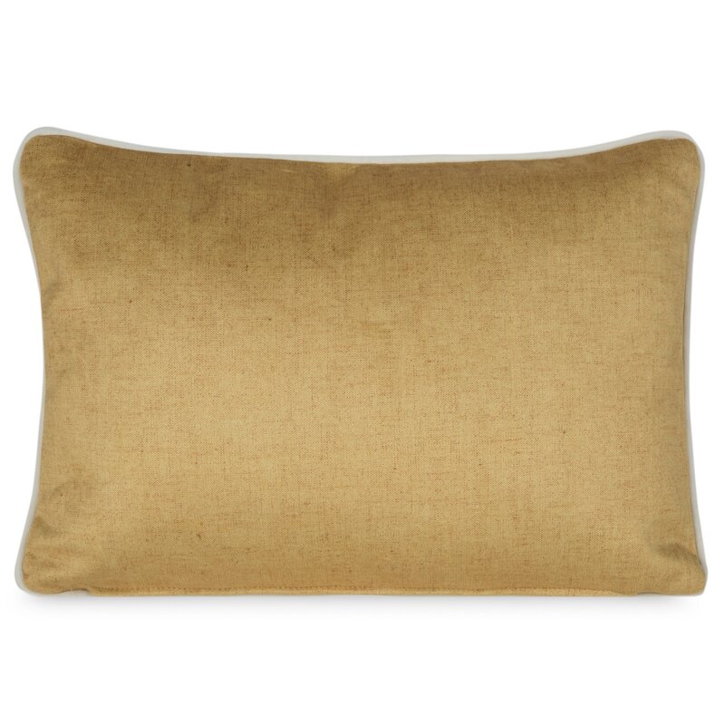 POSZEWKA GLAMOUR 30 X 45 CM MUSZTARDOWY