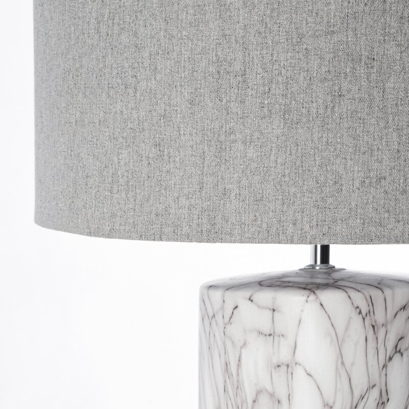 LAMPA DEKORACYJNA ADORA (03) O 42 X 76 CM KREMOWY