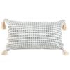 Poszewka wałek PREM/LEA/CHP biała 16x62 cm – subtelny wzór ważki