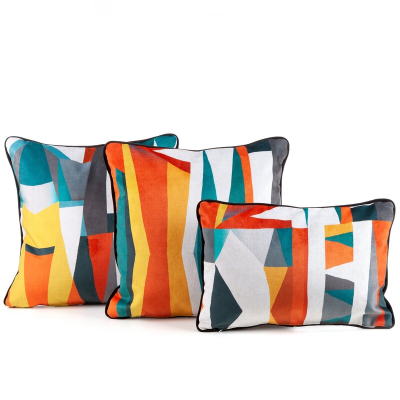 POSZEWKA UNIKA 1 45 X 45 CM BIAŁY
