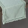 OBRUS DEKORACYJNY 35 X 180 CM MIĘTOWY E/SILEN/MIĘT 35X180