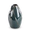 Wazon ceramiczny TEO turkusowy 12 x 20 cm – idealny na kwiaty