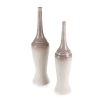 Wazon ceramiczny Rosina kremowy fi 18 x 76 cm – na susze i kwiaty