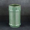 Wazon ceramiczny Sami zielony fi 15 x 26 cm – na suszone kwiaty