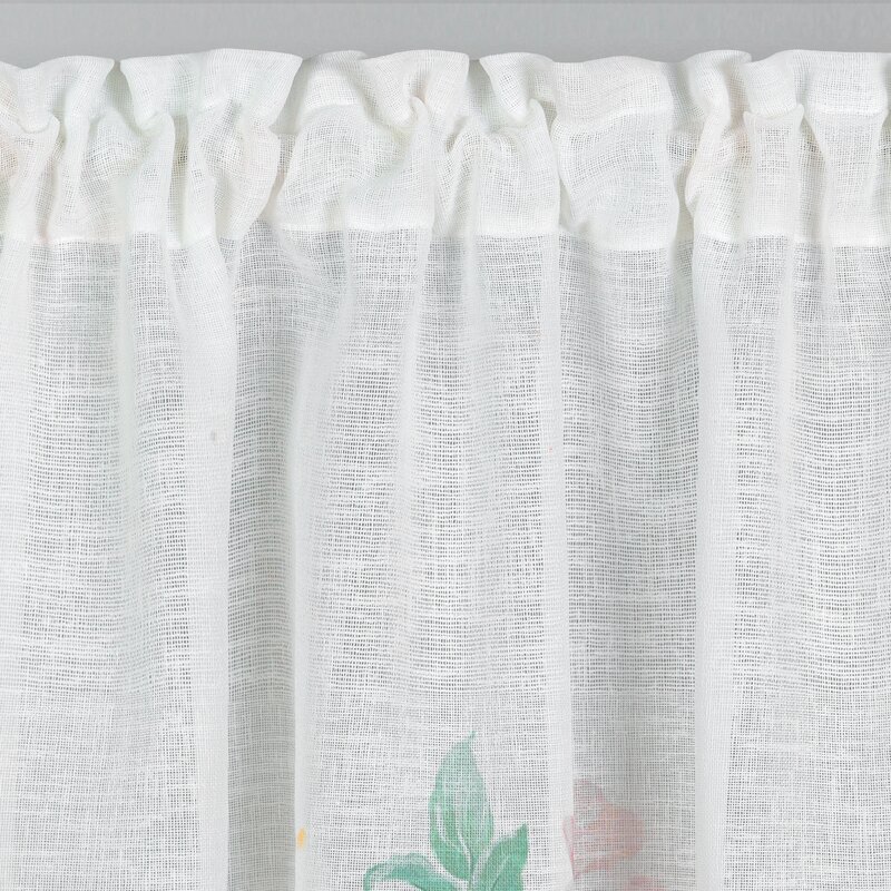 Firana gotowa Asteja biała 150 x 60 cm – rozprasza światło