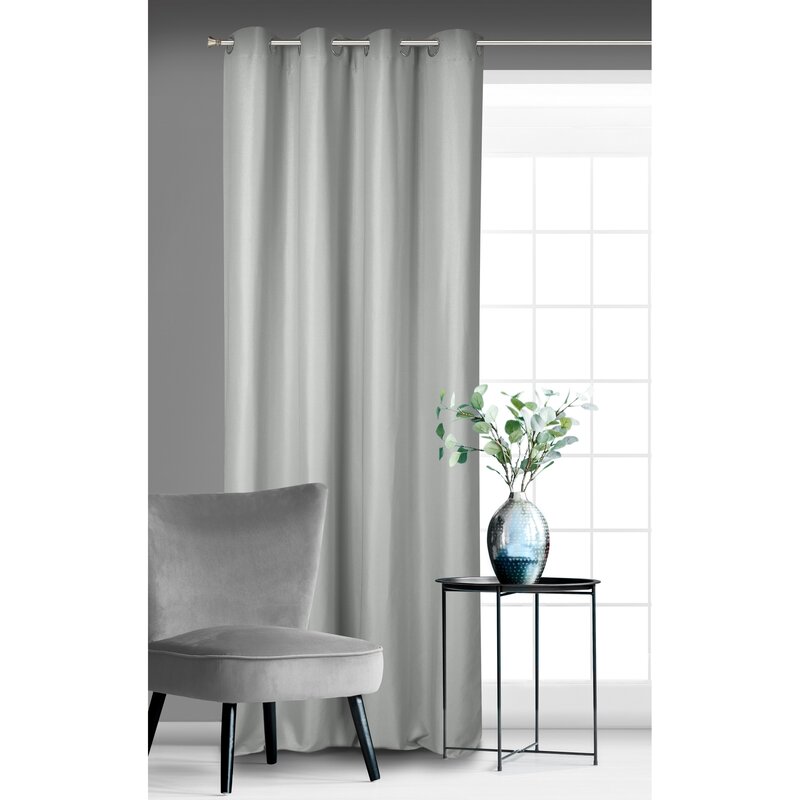 ZASŁONA GOTOWA AGGIE 140 X 250 CM CIEMNOBEŻOWY ZAS/AGGIE/KAKA 140X250 PRZEL