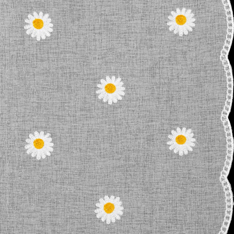 Firana gotowa Bellis biała 140 x 180 cm – rozprasza światło