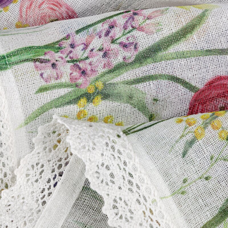 Firana gotowa Bella biała 150 x 30 cm – doda uroku kuchni