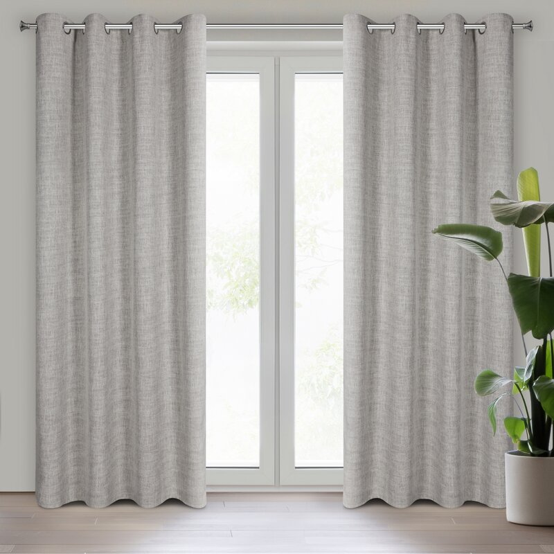 Zasłona gotowa Roma beżowa 140 x 250 cm – zaciemnia i chroni