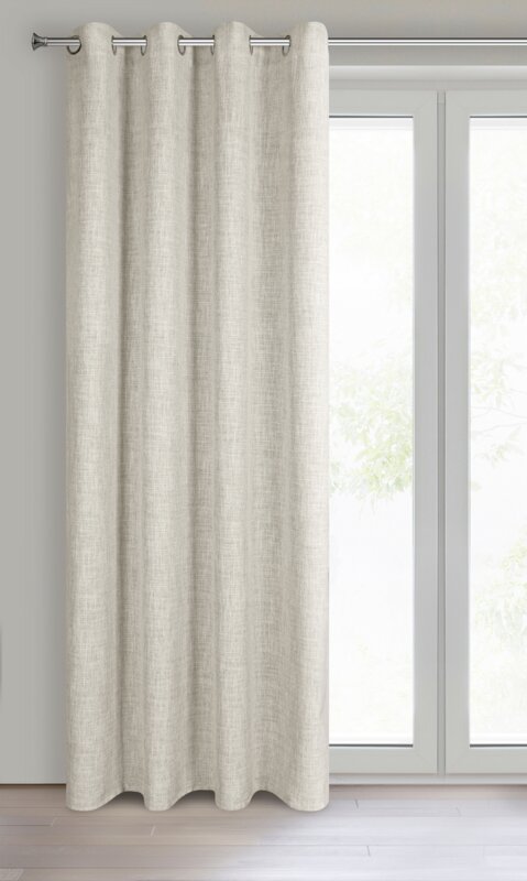 Zasłona gotowa Roma naturalna 140 x 250 cm – subtelnie filtruje światło