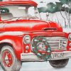 Pościel świąteczna Xmas czerwona 160 x 200 cm – 100% bawełna