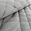 Narzuta velvet ria6 srebrna 200 x 220 cm – dodaj luksusu sypialni