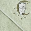 Ręcznik dla dziecka Baby74 miętowy 100 x 100 cm – miękki i chłonny