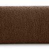 Ręcznik gładki brązowy 50 x 100 cm – miękki i chłonny