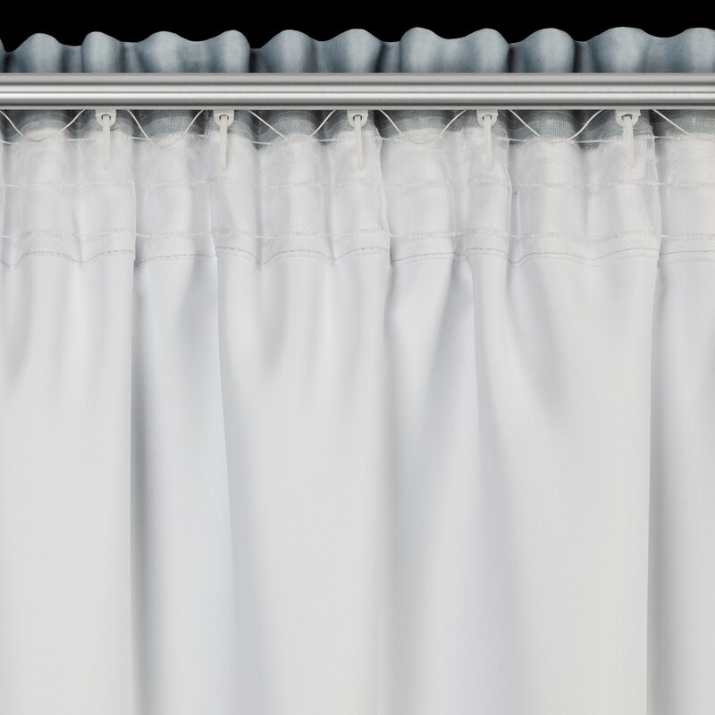 Zasłona gotowa Nila srebrna 140 x 270 cm – wprowadza świeżość