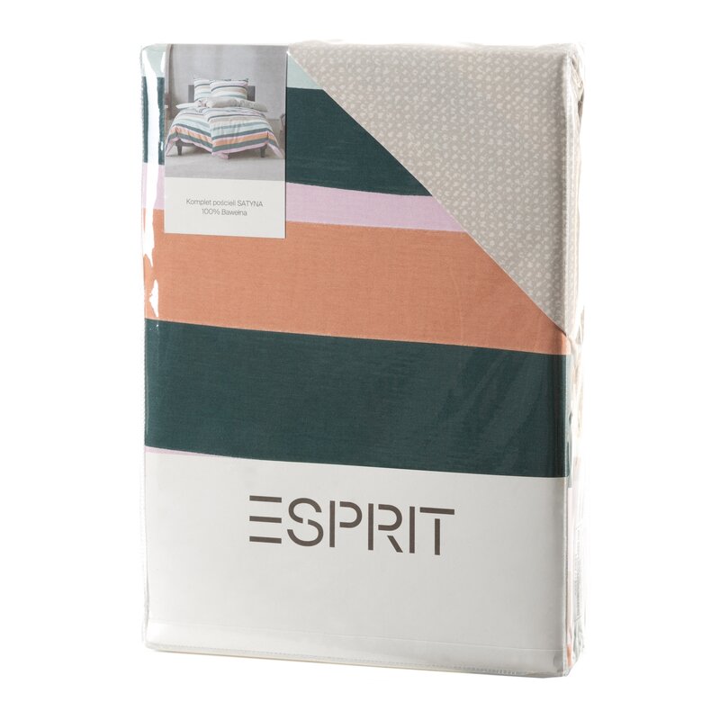 KOMPLET POŚCIELI ESPRIT 04 160 X 200 CM BEŻOWY