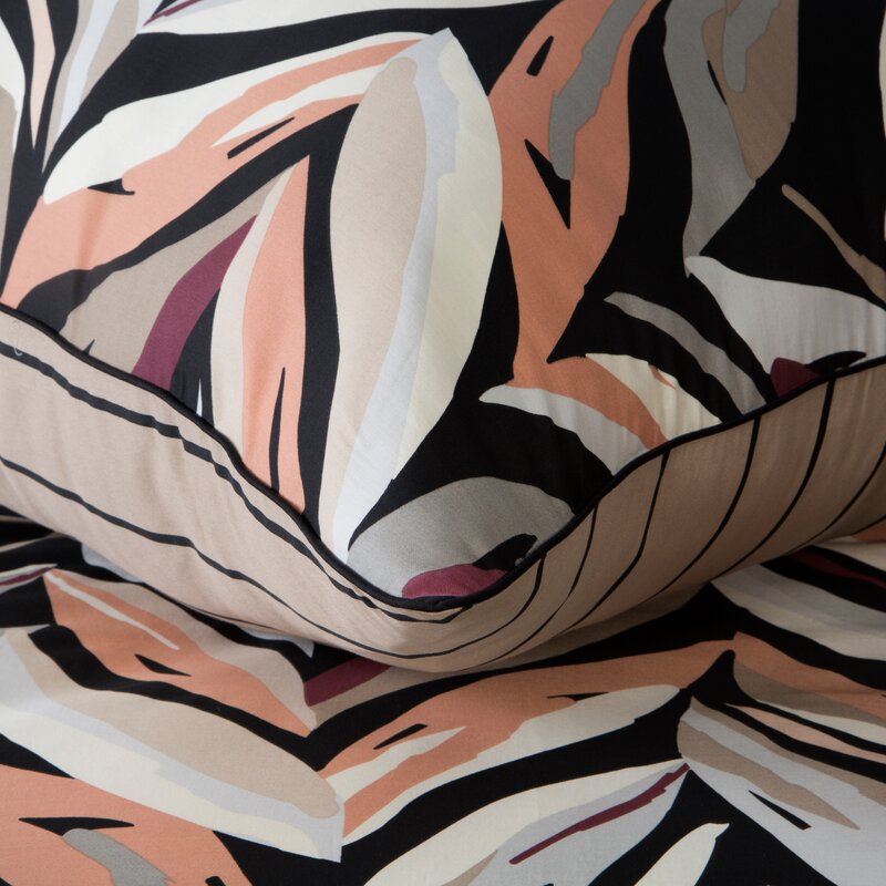 KOMPLET POŚCIELI ESPRIT 02 220 X 200 CM CZARNY