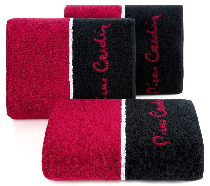Ręcznik Pierre Cardin Luca czerwony 70 x 140 cm – miękki i chłonny