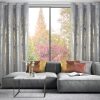 Zasłona gotowa Renia srebrna 140 x 250 cm – wprowadza blask