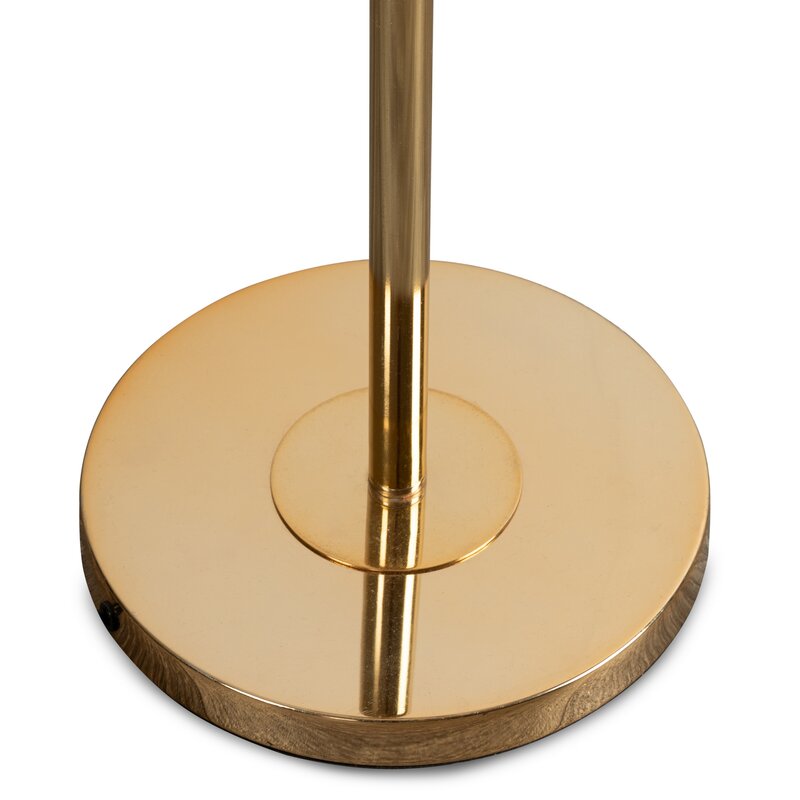Lampa podłogowa Liliana miedziana O 46 X 163 CM – przytulna atmosfera