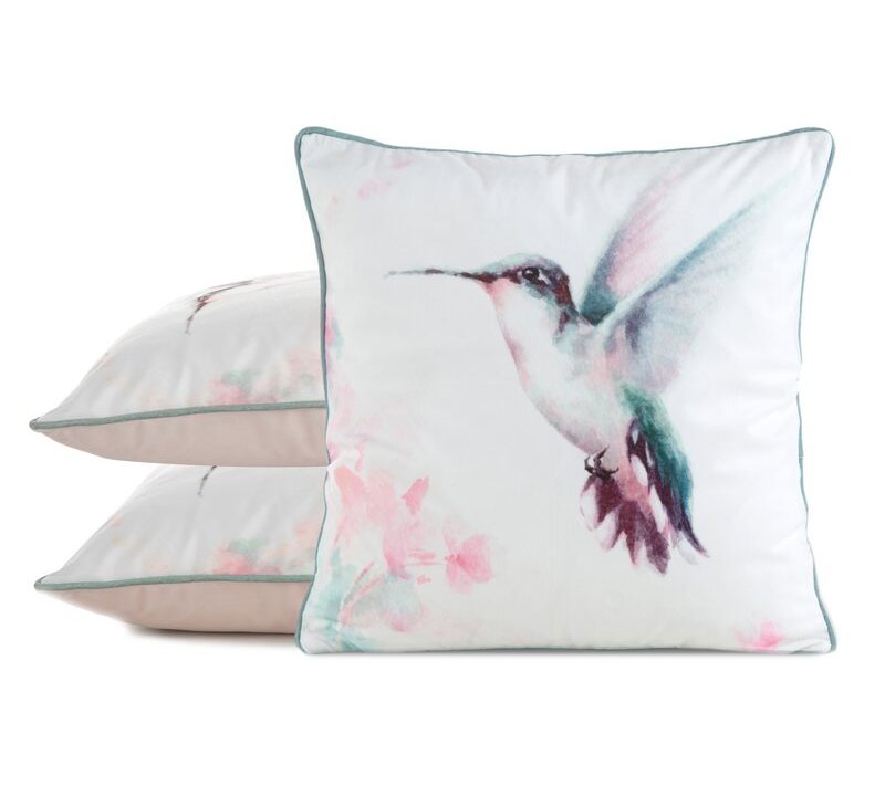 Poszewka welwet SI/PO/VELVET kremowa 45X45 – dodaje wnętrzu świeżości