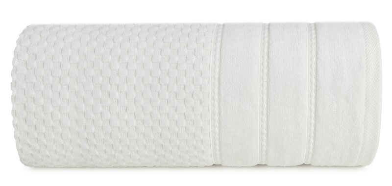 Ręcznik welurowy Adore kremowy 30 x 50 cm – delikatny i stylowy