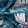 Zasłona gotowa Garden turkusowa 155 x 220 cm – ożywi wnętrze