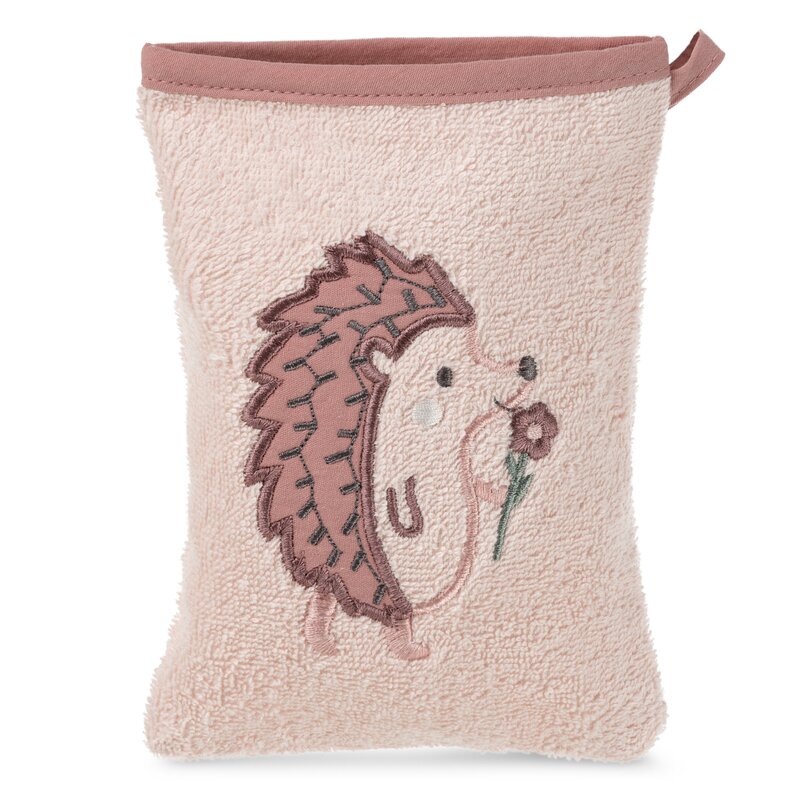 Ręcznik dla dziecka Baby68 różowy 15 x 21 cm – delikatny dla skóry