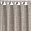 Zasłona gotowa Garden brązowa 155 x 220 cm – zaciszny kącik na taras