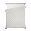 Narzuta z mikrofibry D91 Alara5 srebrna 170 X 210 cm – miękka i przytulna