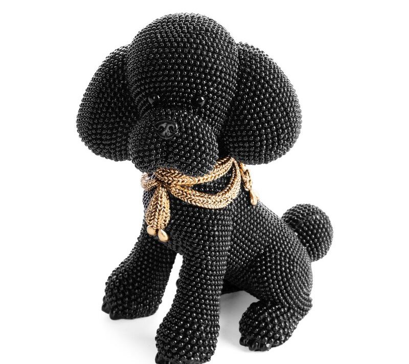 Figurka dekoracyjna Eldo czarna 15 X 10 X 19 CM – z ceramiki