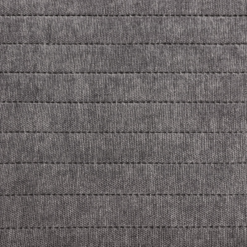 Narzuta GLORI stalowa 170 x 210 cm – dodatek do sypialni