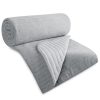 Narzuta GLORI srebrna 170 x 210 cm – doda blasku sypialni
