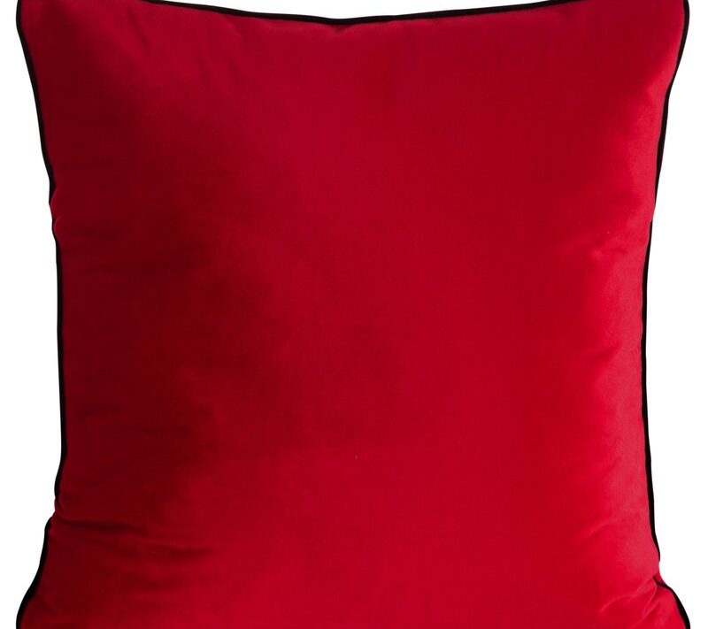 Poszewka Gaja 2 czerwona 60 x 60 cm – doda szyku