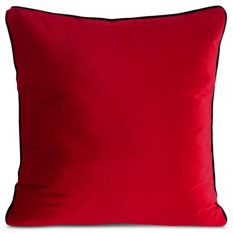 Poszewka Gaja 2 czerwona 60 x 60 cm – doda szyku