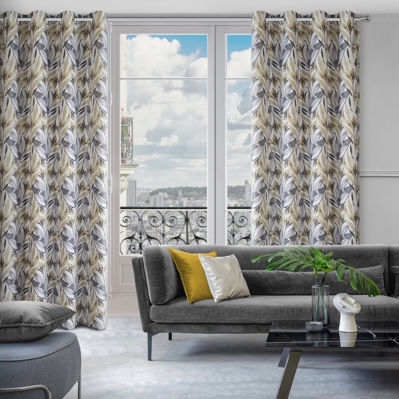 Zasłona gotowa Lavin biała 140 x 250 cm – zaciemniająca dimout