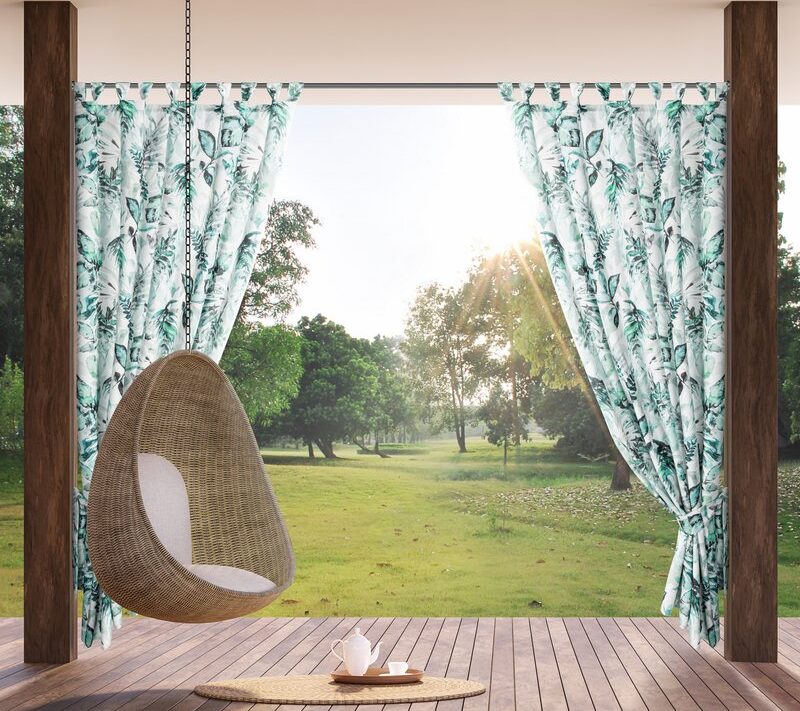 Zasłona gotowa Garden2 biała 155 x 220 cm – idealna na taras