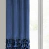 Zasłona gotowa Carli granatowa 140 x 250 cm – doda elegancji