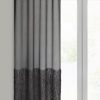 Zasłony gotowe Margaret2 czarne 140 x 250 cm – zaciemniające wnętrze