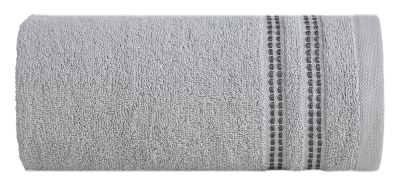 RĘCZNIK ALLY (04) 70 X 140 CM SREBRNY