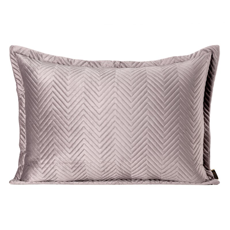 Poszewka velvet pudrowy 50 x 70 cm – doda blasku wnętrzu