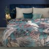 Koc flanelowy turkusowy 150 x 200 cm – miękki i ciepły