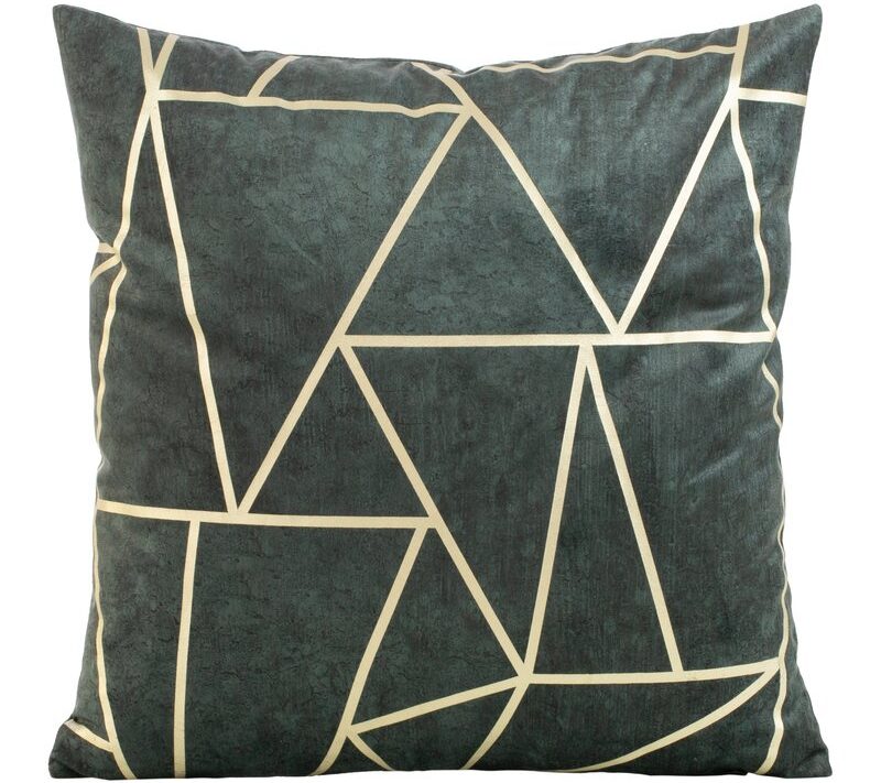 Poszewka Blink ciemnomiętowa 45 x 45 cm – doda blasku wnętrzu