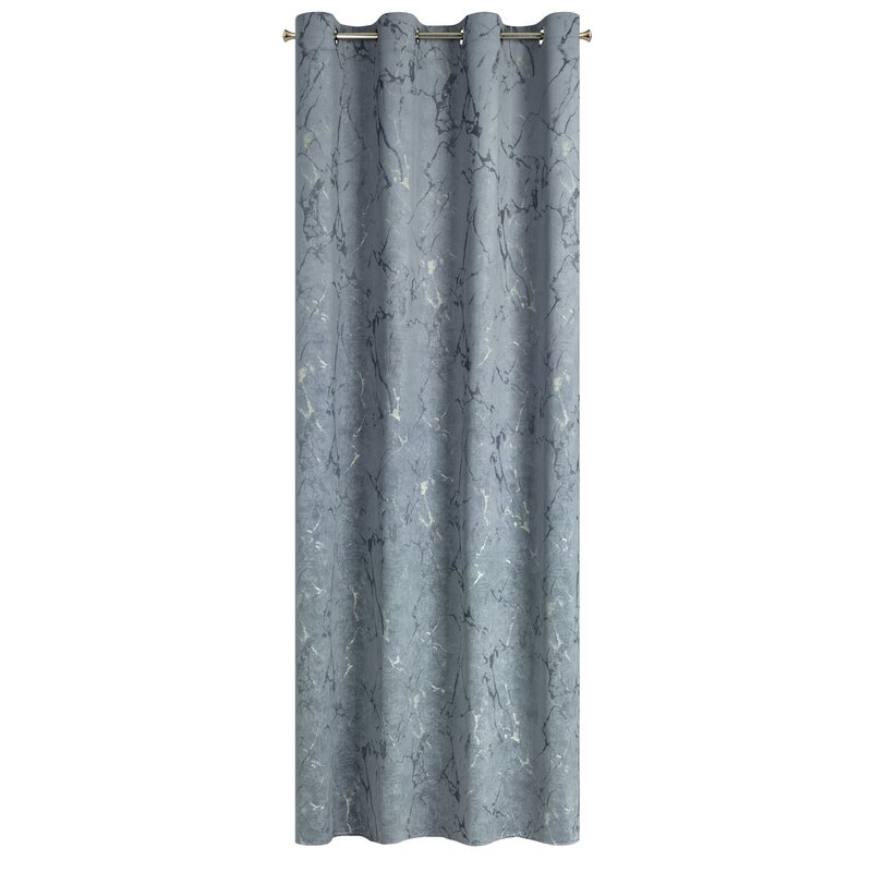 Zasłona gotowa WERA ciemnoszary 140 X 250 CM – przytulny nastrój