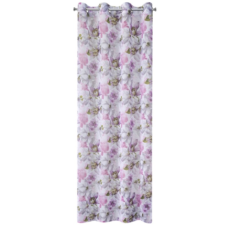 ZASŁONA GOTOWA BELLA 140 X 250 CM CIEMNORÓŻOWY