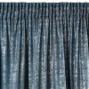 Zasłona gotowa D91 Cypr granatowa 140 X 270 CM – welwetowa do salonu